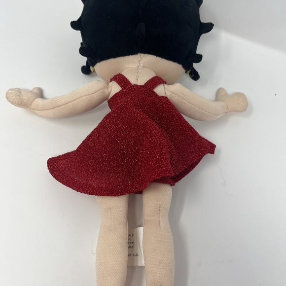 Universal Studios Betty Boop 12" Glitter Red Dress Plush Doll - Picture 7 of 7